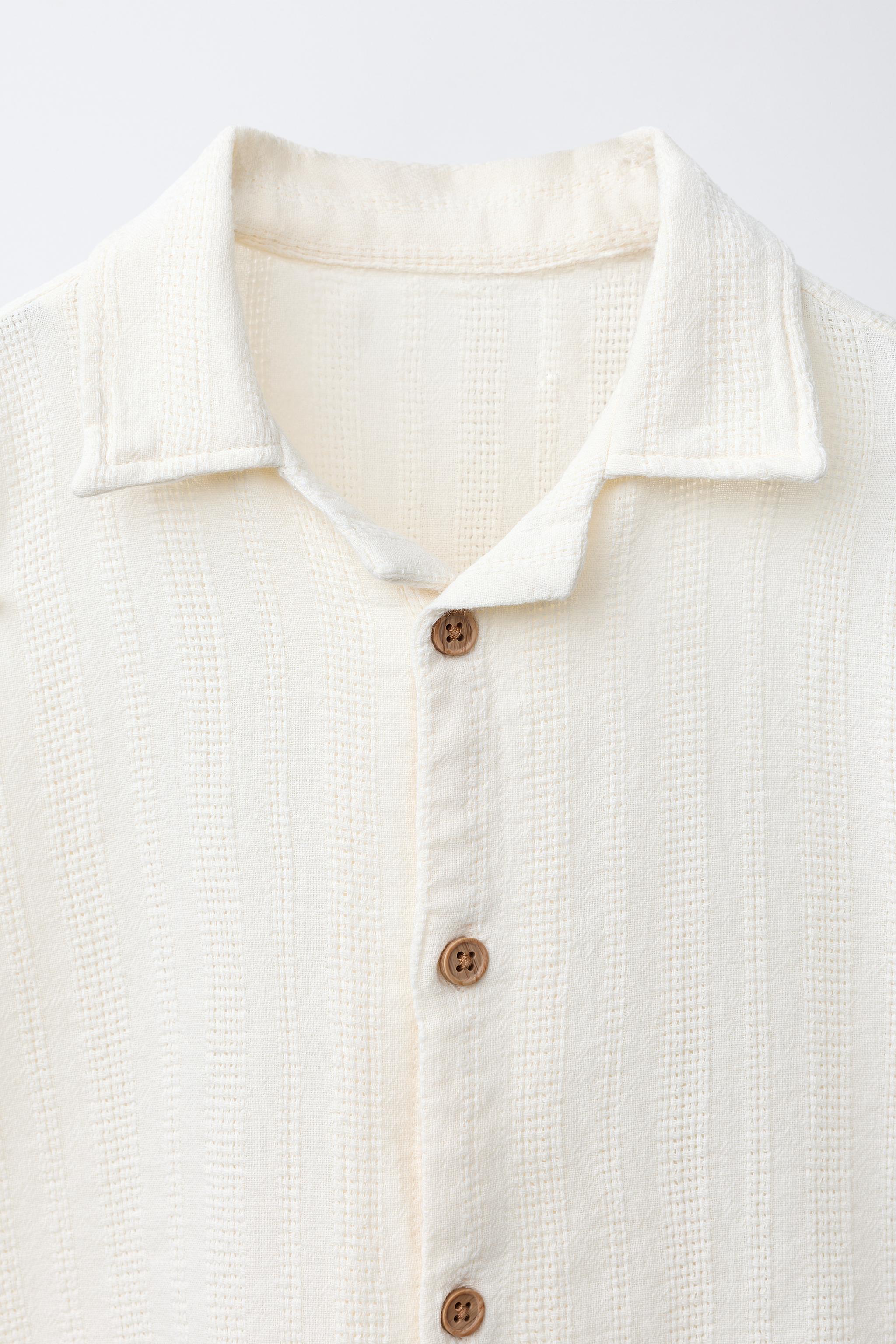 CHEMISE TEXTURÉE